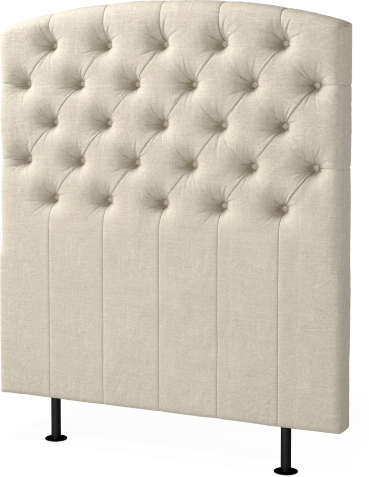 Cape välvd - Sänggavel , 90-210 cm - Beige