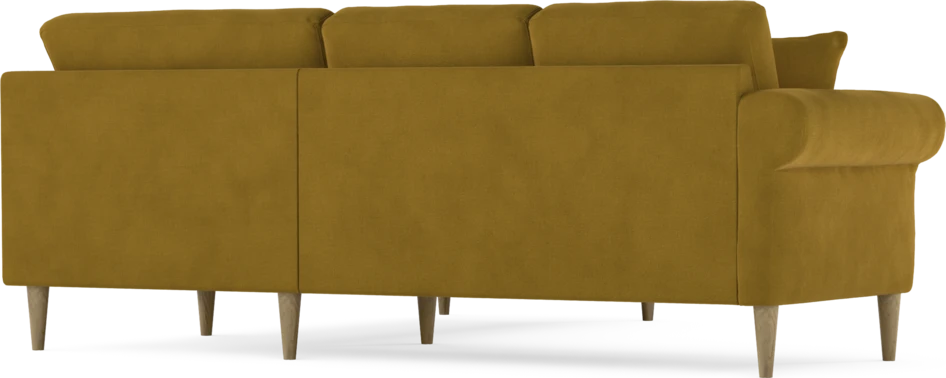 Eden - Hörnsoffa, 2+2-sits - Gul