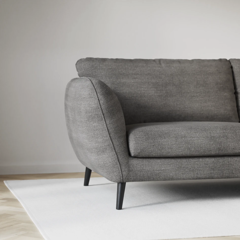 Madison Lux - Hörnsoffa 2+3-sits, hörn 2 - Grå