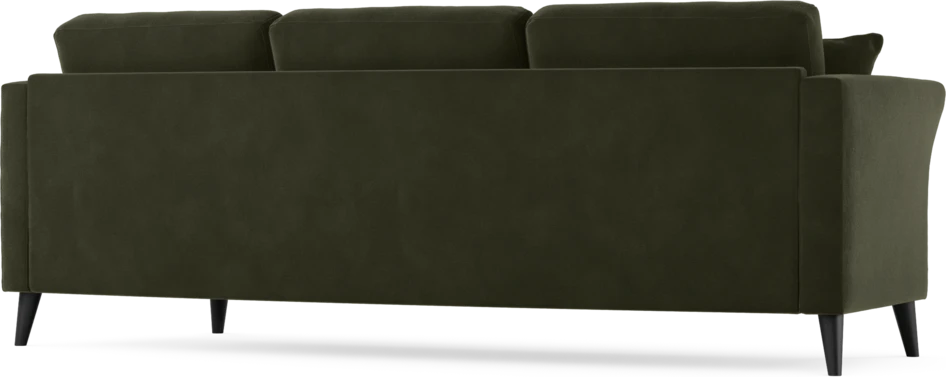Eden - 3-sits soffa svängd - Grön