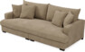 Rossi - 3-sits soffa, hel dyna - Beige