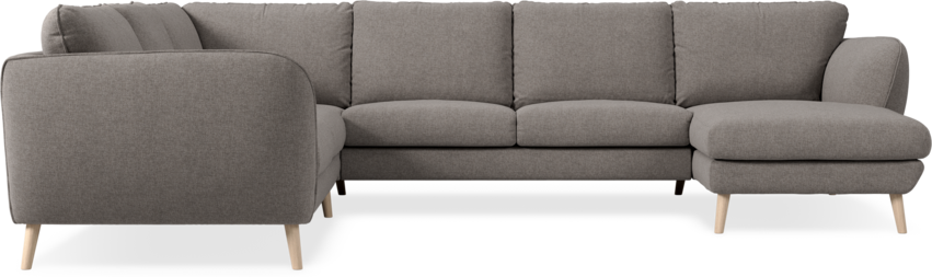 Madison Lux - Hörnsoffa med schäslong höger - Beige