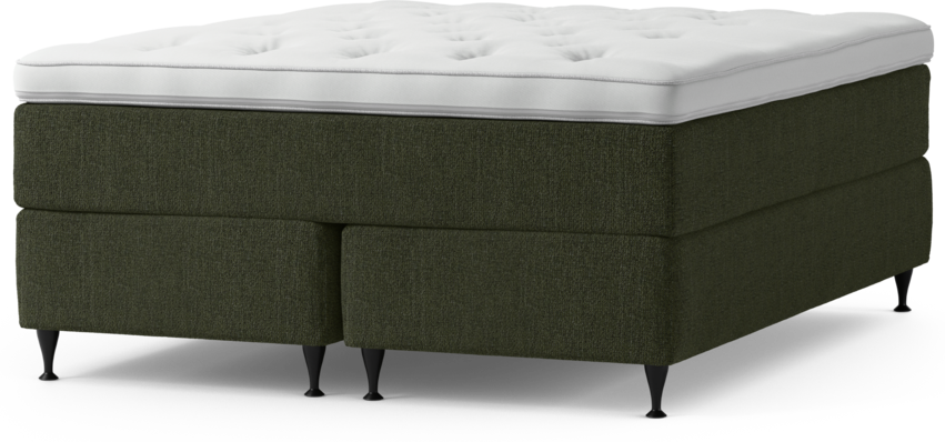 Delux Dream - Kontinentalsäng, dubbelsäng med bäddmadrass och sängben