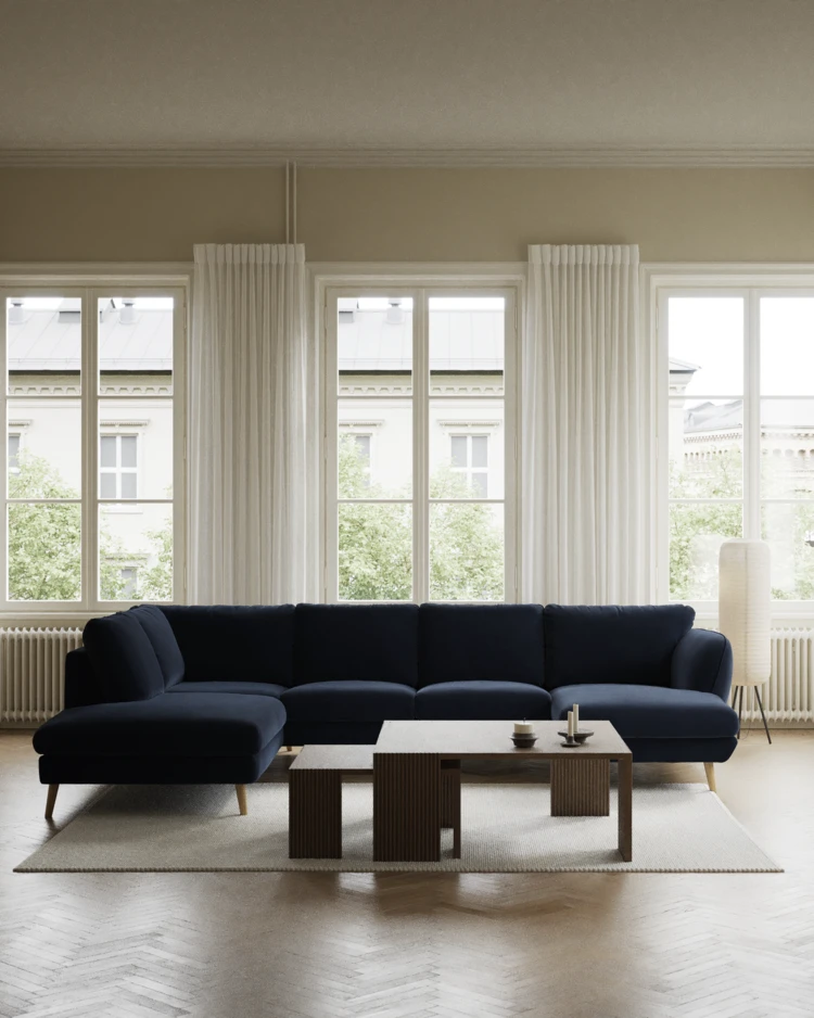 Madison - 2-sits soffa med divan vänster och schäslong höger - inspiration