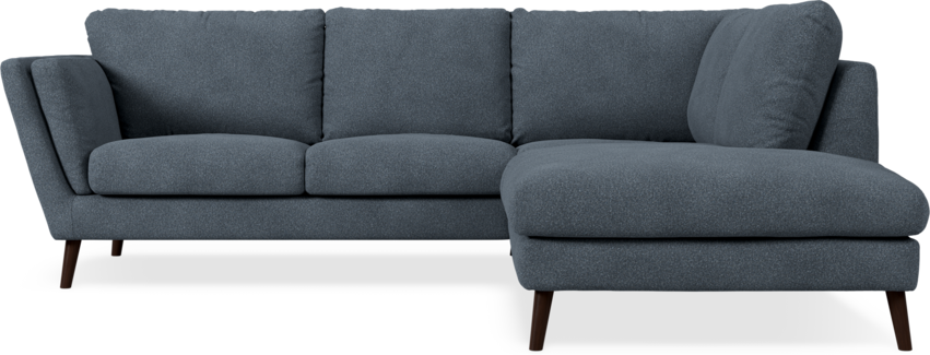 Madison Lux - 2-sits soffa med divan höger - Vit