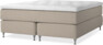 Delux Exclusive - Kontinentalsäng, dubbelsäng med bäddmadrass - Beige