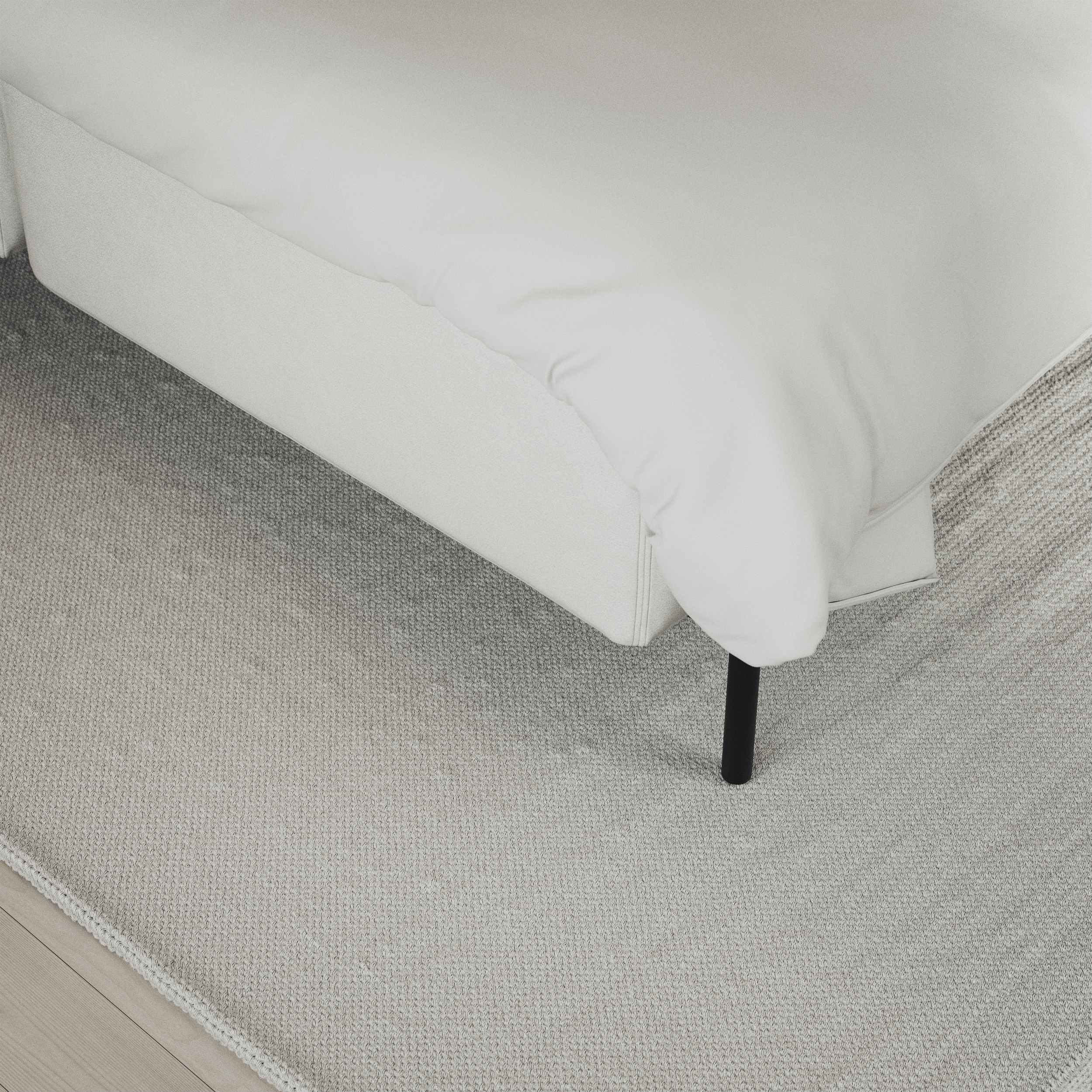 Delux Exclusive - Kontinentalsäng, enkelsäng 120 cm med bäddmadrass och sängben - inspiration