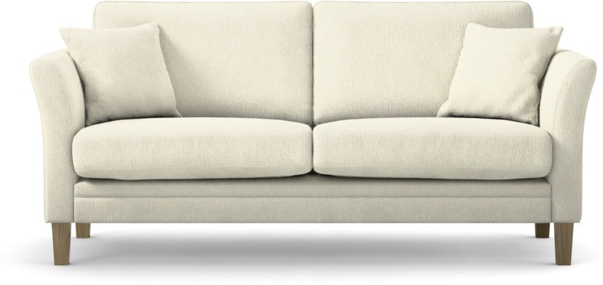 Eden - 2,5-sits soffa - Vit