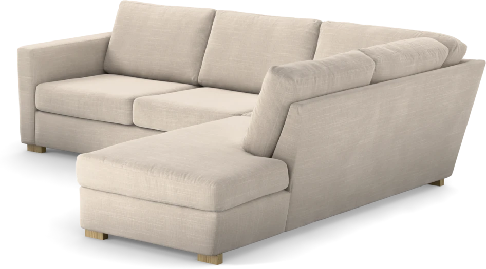 Friday - 2,5-sits soffa med divan höger - Beige