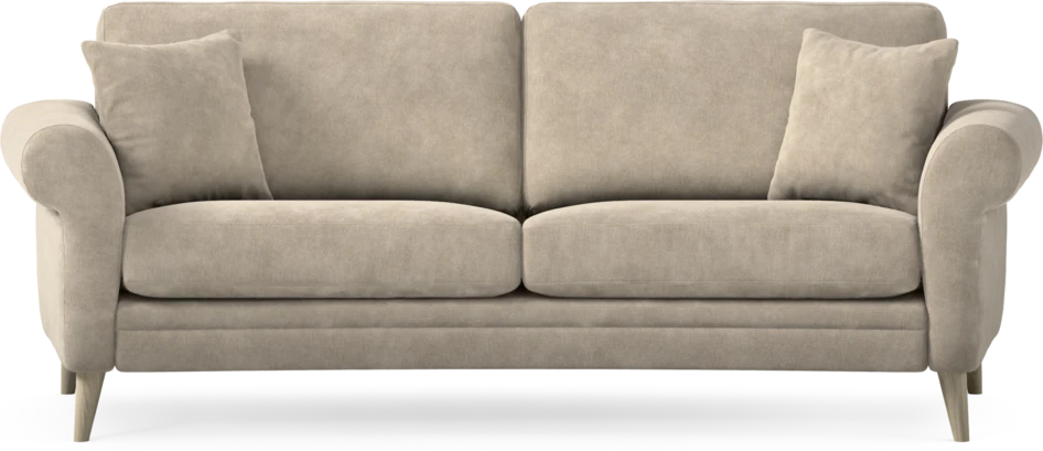 Eden - 2,5-sits soffa svängd - Beige