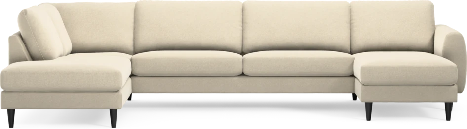 Bridge - 3-sits soffa med divan vänster och schäslong höger - Beige