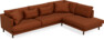 Harper - 3-sits soffa med divan höger - Orange