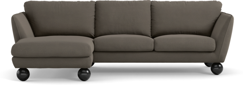 Madison Lux - 2-sits soffa med schäslong vänster - Beige