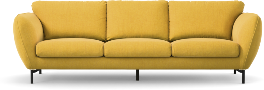 Madison Lux - 4-sits soffa - Gul