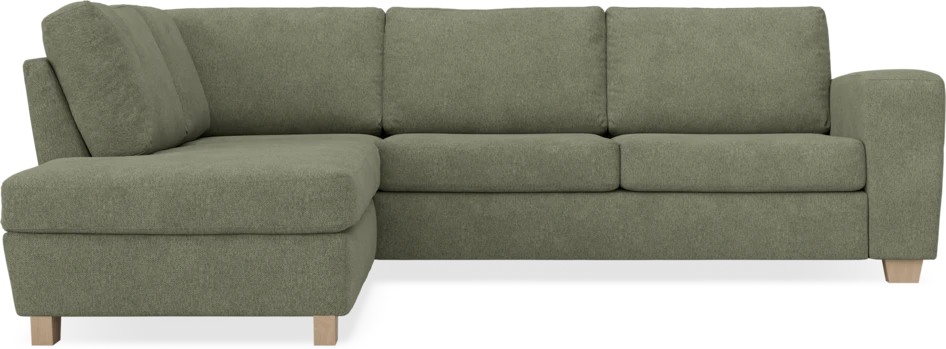 Friday - 2,5-sits soffa med divan vänster - Vit