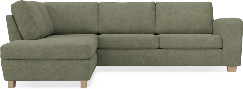 Friday - 2,5-sits soffa med divan vänster - Vit