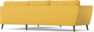 Madison Lux - 2-sits soffa med divan höger - Gul