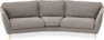 Madison - 3-sits soffa svängd, 90 cm - Beige