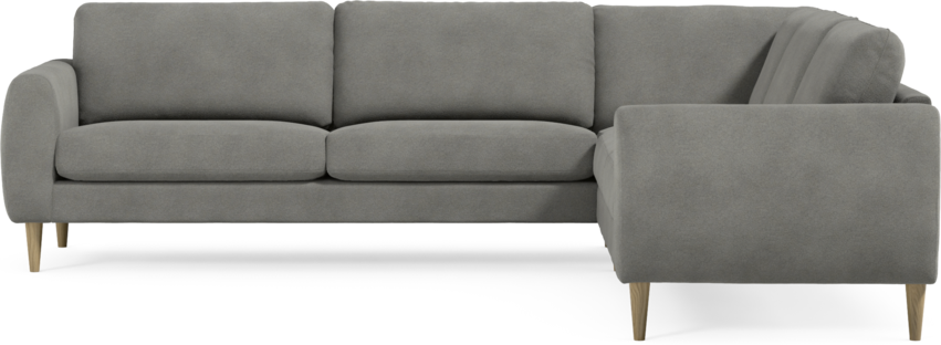 Bridge - Hörnsoffa, 3+2-sits - Grå