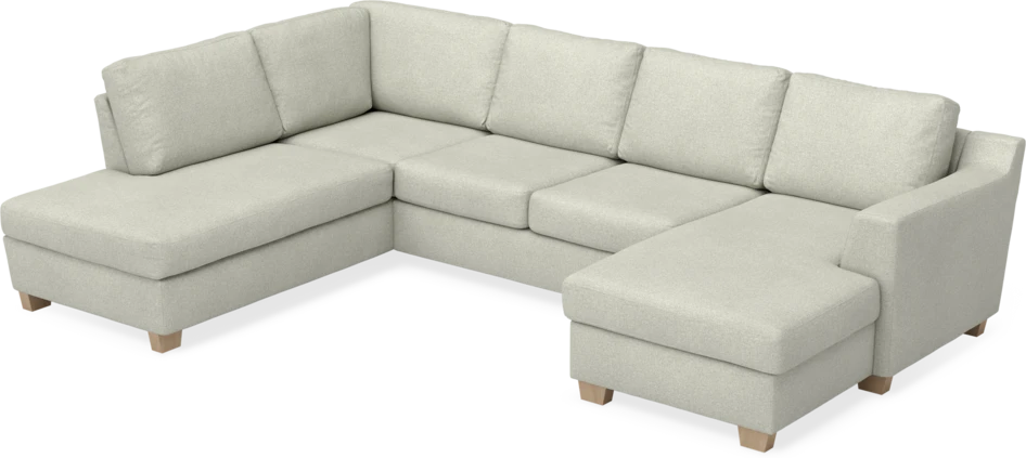 Friday - 3-sits soffa med divan vänster och schäslong höger - Beige