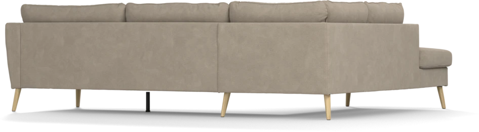 County - 2,5-sits soffa med divan vänster - Beige