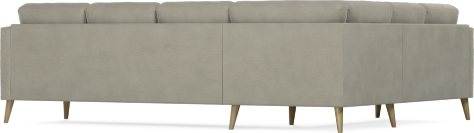 Eden - Hörnsoffa, 2+3-sits - Brun