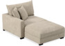 Rossi - Schäslong vänster - Beige
