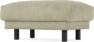 Cherrie - Fotpall 110, fast klädsel - Beige