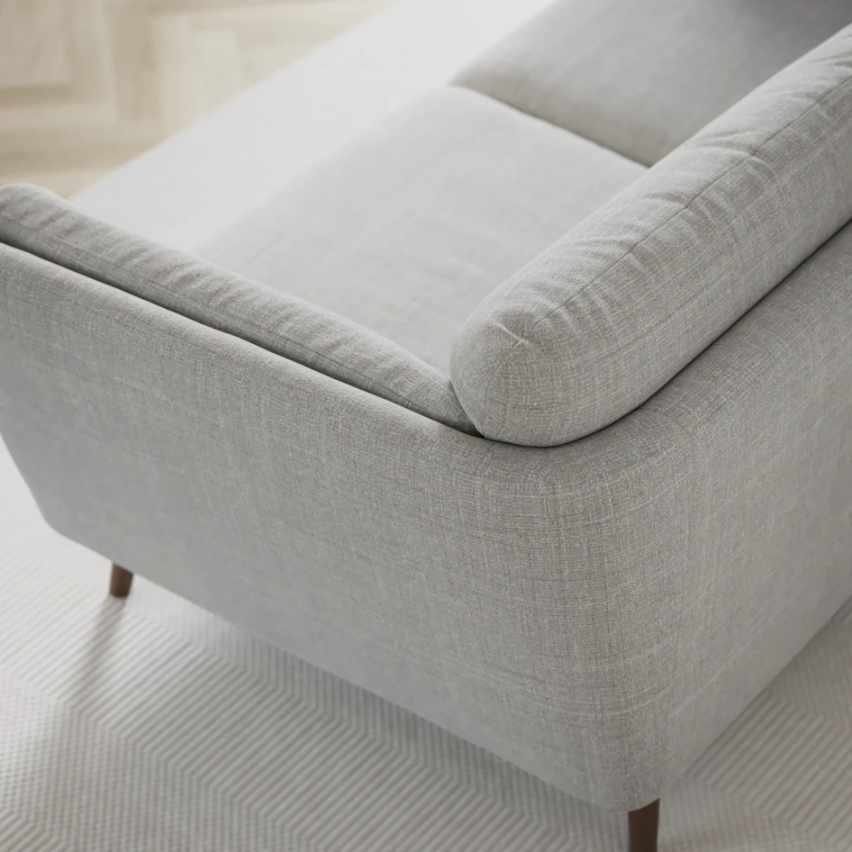 Madison - 2-sits soffa med divan vänster och schäslong höger - Grå