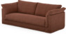 Cherrie - 3-sits soffa, hel dyna och kappa - Orange
