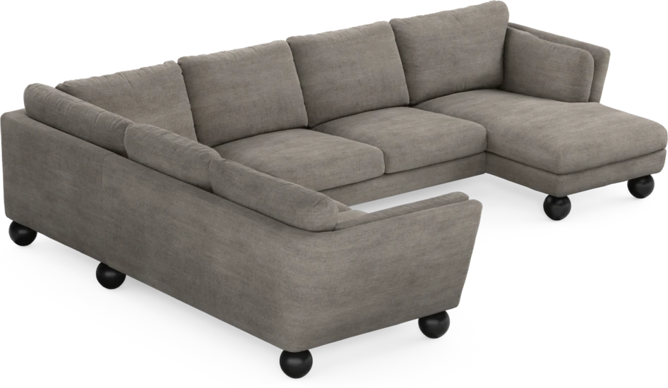 Madison Lux - Hörnsoffa med schäslong höger - Beige