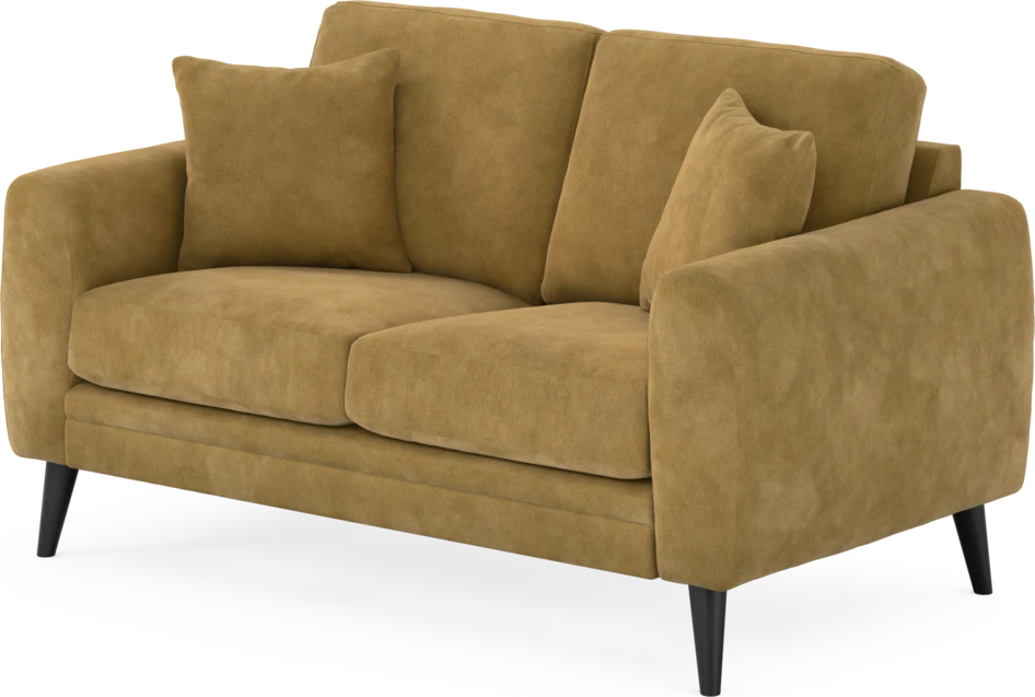 Eden - 2-sits soffa - Gul