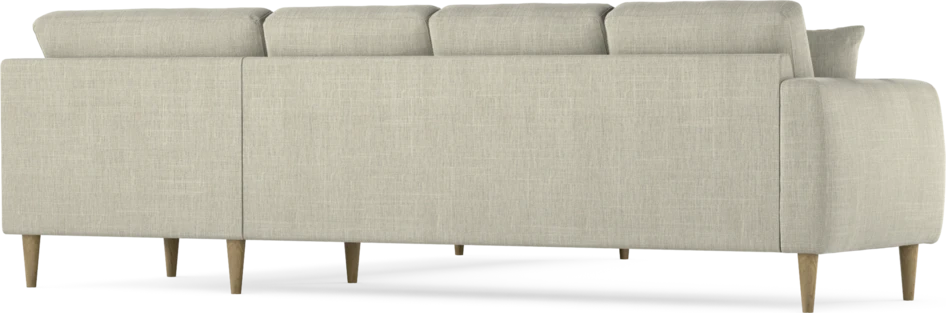 Eden - Hörnsoffa, 3+3-sits - Beige