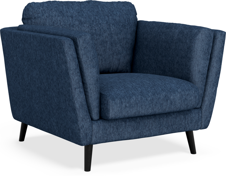 Madison Lux - Fåtölj, 70 cm - Blå