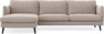 Madison - 3-sits soffa med schäslong vänster - Beige
