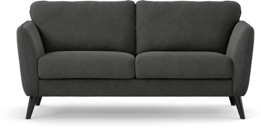 Bridge - 2-sits soffa - Svart