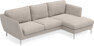 Madison Lux - 2-sits soffa med schäslong höger - Beige