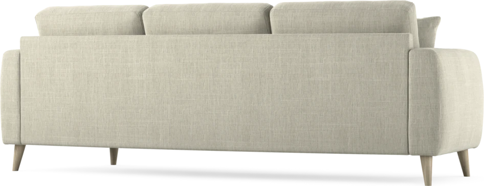 Eden - 3-sits soffa svängd - Beige