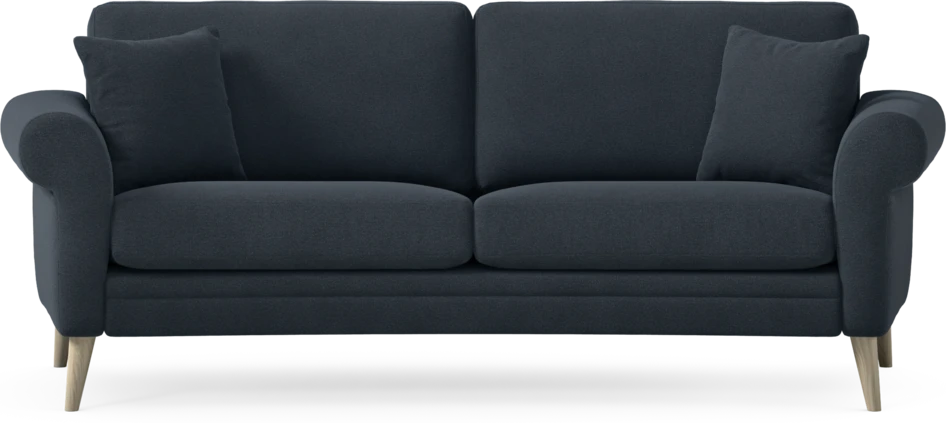 Eden - 2,5-sits soffa svängd - Blå