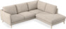 Madison - 2-sits soffa med divan höger - Vit