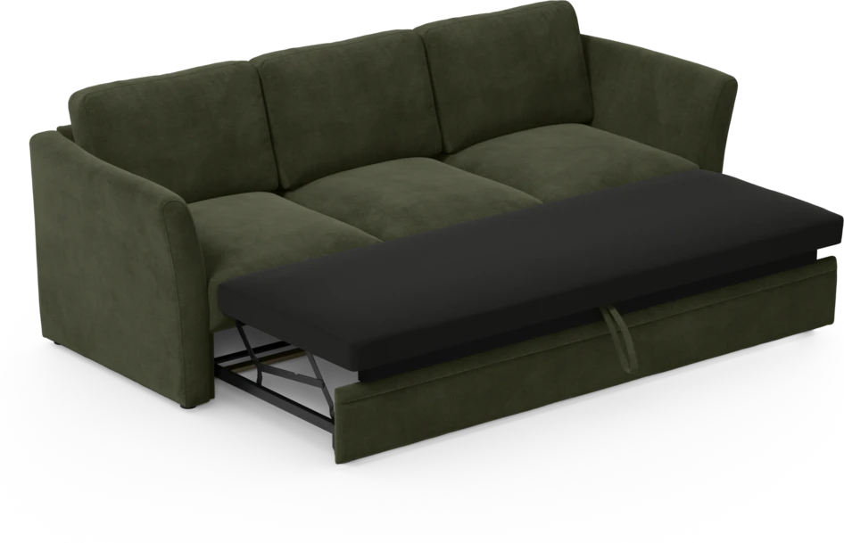 Öland - Bäddsoffa 3-sits, längsbäddad - Beige