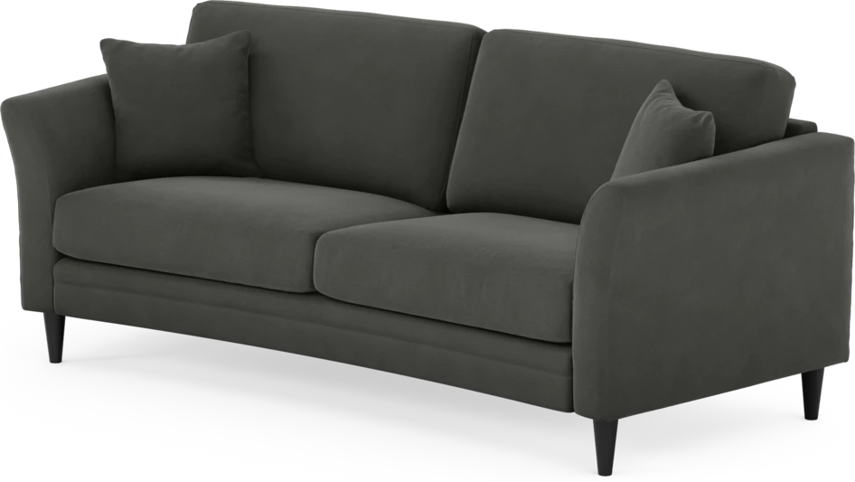 Eden - 2,5-sits soffa svängd - Grå