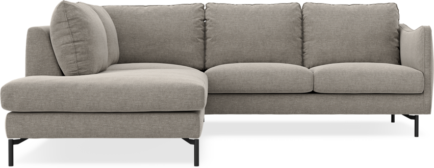 Madison - 2-sits soffa med divan vänster - Grön