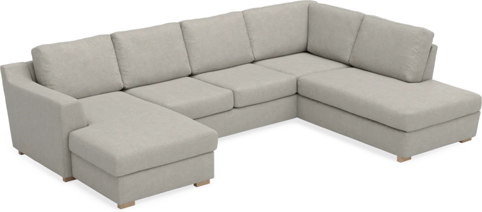 Friday - 3-sits soffa med schäslong vänster och divan höger - Beige