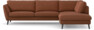 Madison Lux - 3-sits soffa med divan höger - Röd