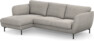 Madison Lux - 2-sits soffa med schäslong vänster - Grå