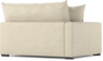 Rossi - 2-sits med armstöd vänster - Beige