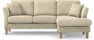 Eden - 2-sits soffa med schäslong - Beige