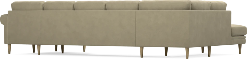 Eden - 3-sits soffa med divan vänster och schäslong höger - Beige