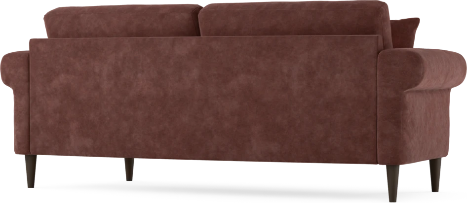 Eden - 2,5-sits soffa svängd - Röd